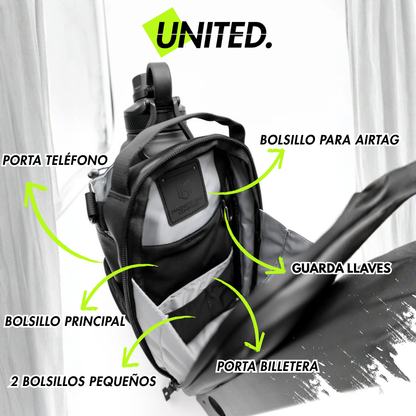 UNITED® MAGNETIC GYM BAG + TOALLA DRYFIT GRATIS SOLO HOY